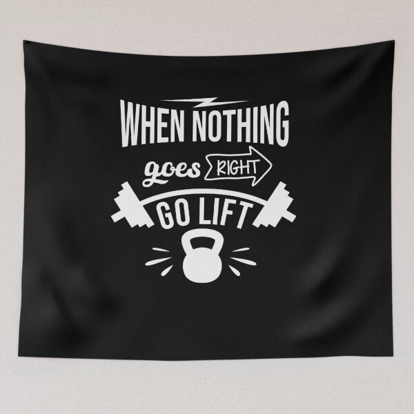 Item preview, When Nothing Goes Right Go Lift designed and sold by StarenguCrew.
