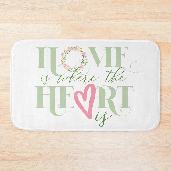 Item preview, Home Is Where the Heart Is: Wreath with Heart designed and sold by gsproductsgs.
