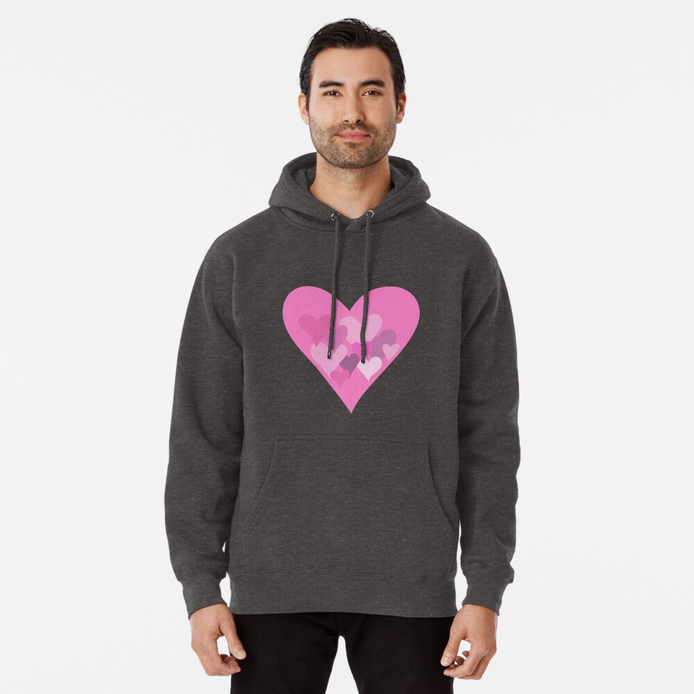 Hearts Pullover Hoodie