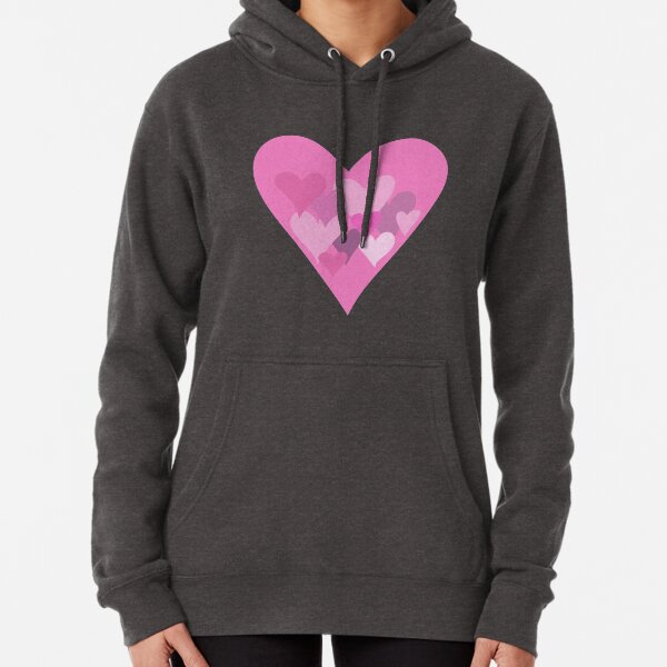 Hearts Pullover Hoodie