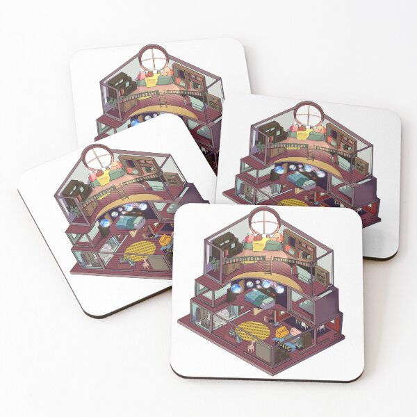 A Mad Home Coasters (Set of 4)