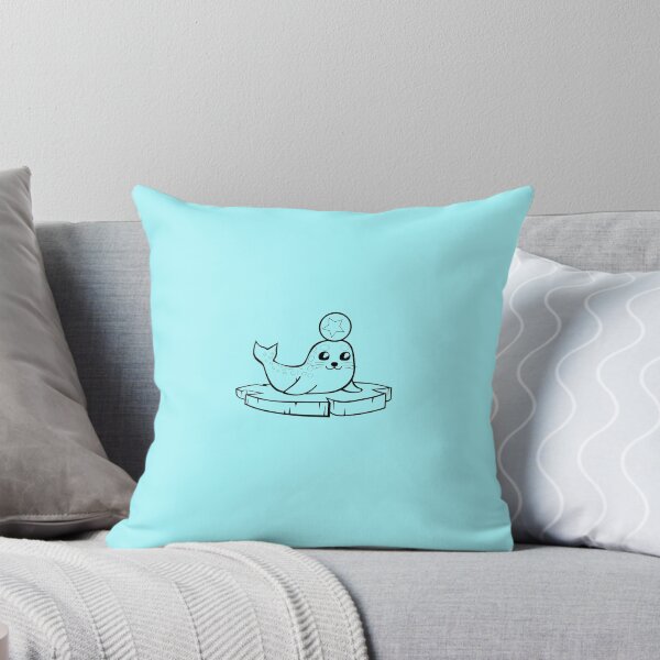 Artikelvorschau, Cartoon Siegel Kontur Kunst / DIY Stoff Marker Färbung Tee Projekt entworfen und verkauft von FuzzyHoney.