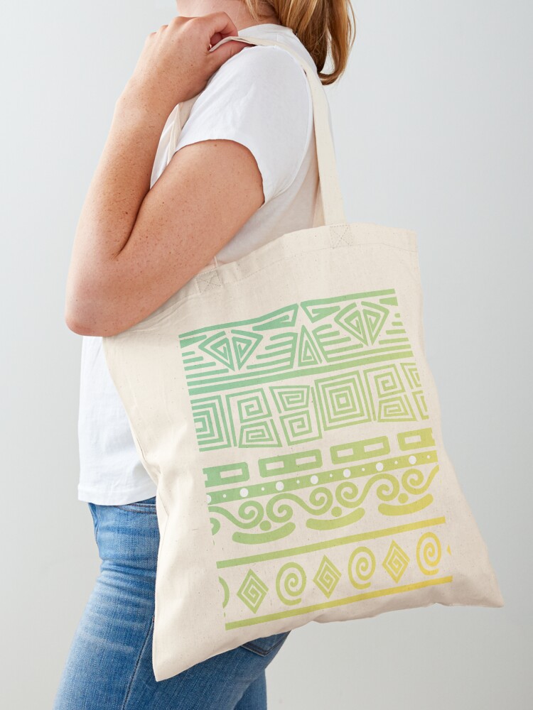 tribal tote bag