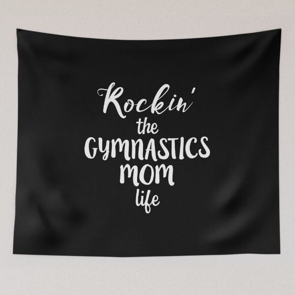 Item preview, Rockin' the Gymnastics Mom Life Funny designed and sold by nikkidawn74.