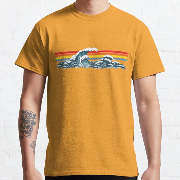80s Sunset Waves Classic T-Shirt