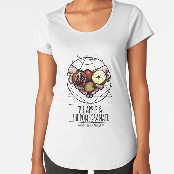 Sydney Samhain 2020: The Apple & The Pomegranate Premium Scoop T-Shirt