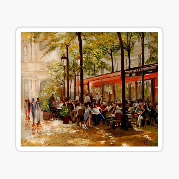 Item preview, Tabac de la Sorbonne designed and sold by DLUHOS-ARTS.