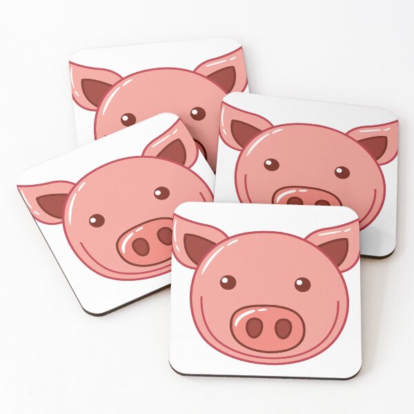 Item preview, Pink pig designed and sold by Graphicganga.
