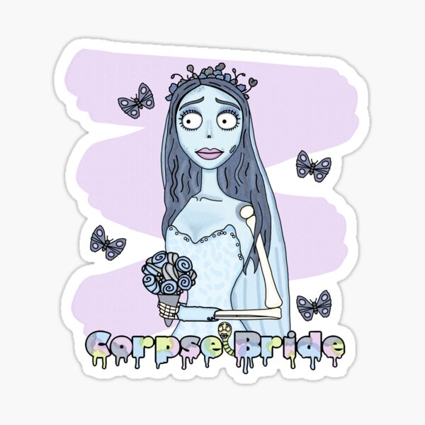 Corpse Bride Stickers | Redbubble