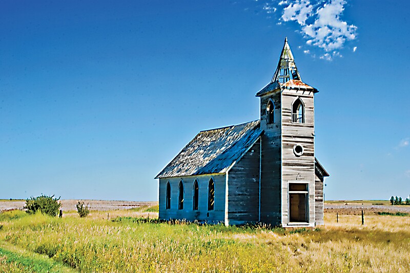 "The Rocky Valley Lutheran Church, Dooley, Montana, USA" by Bryan D