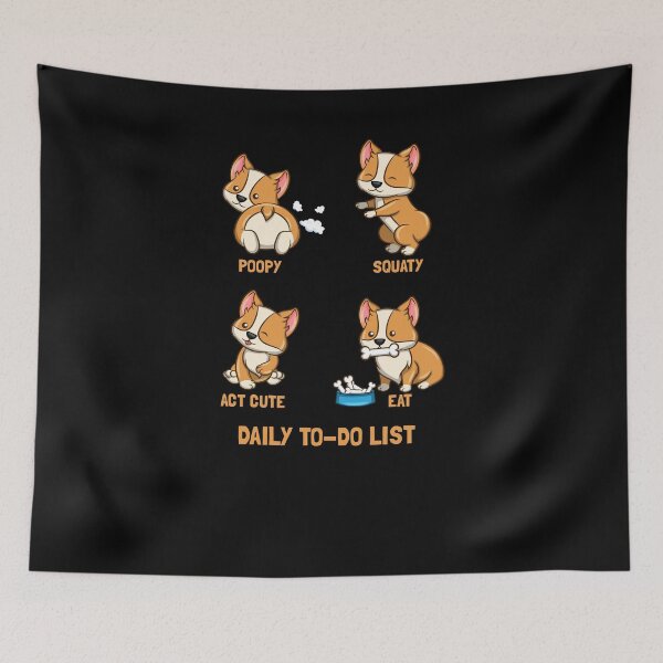 Item preview, Dog to do list designed and sold by Weilichesmag.