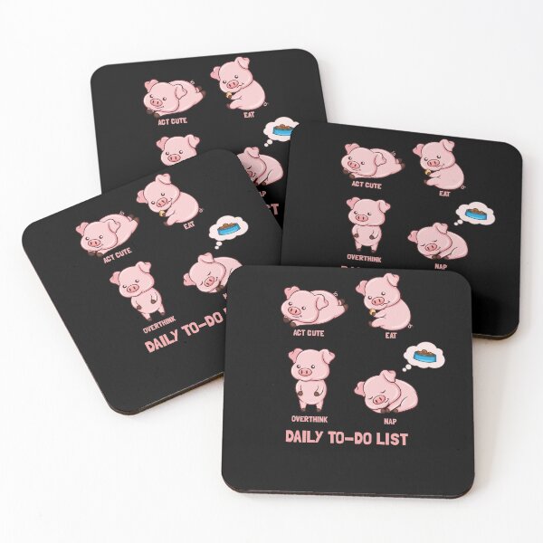 Item preview, Pig to do list designed and sold by Weilichesmag.