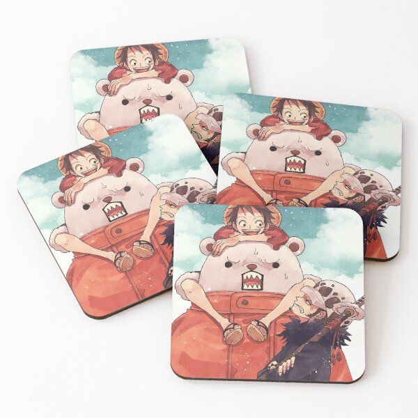 One Piece Coasters (Set of 4)