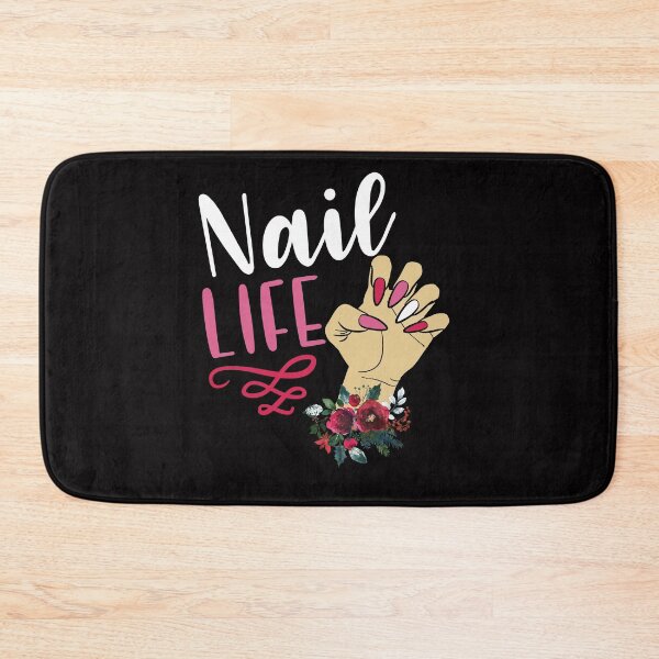 Item preview, cute nail art nail tech technician funny salon acrylic gel nails manicure cosmetology cosmetologist designed and sold by tiffanator606.