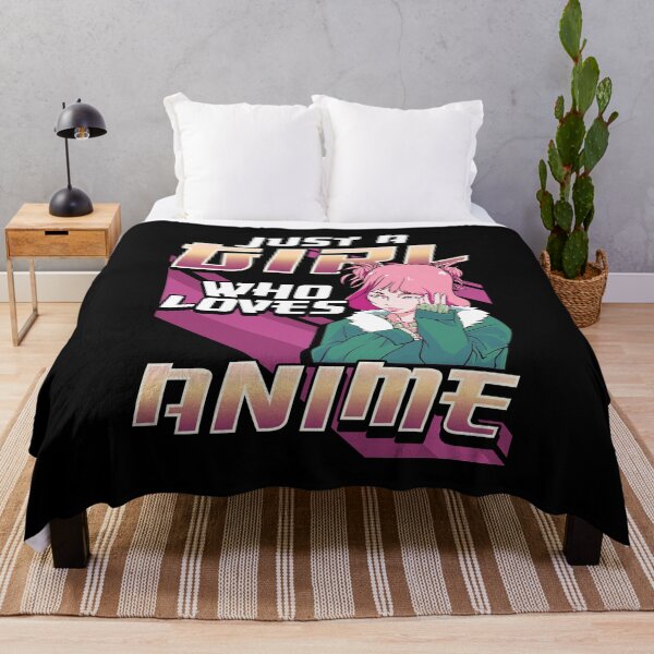 Item preview, Just A Girl Who Loves Anime Kawaii Manga Girl designed and sold by perfectpresents.