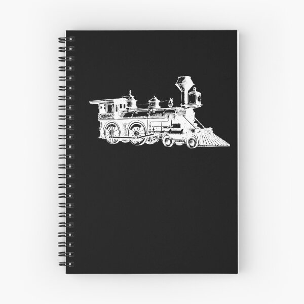Item preview, Locomotive Tank Engine Train LineArt White designed and sold by onicon.