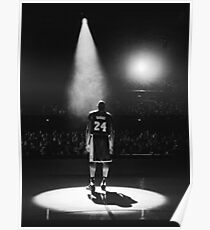 Kobe Bryant Shining Light Poster