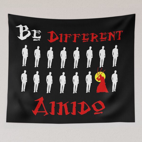 Item preview, Aikido Be Different designed and sold by MartialArtsNerd.