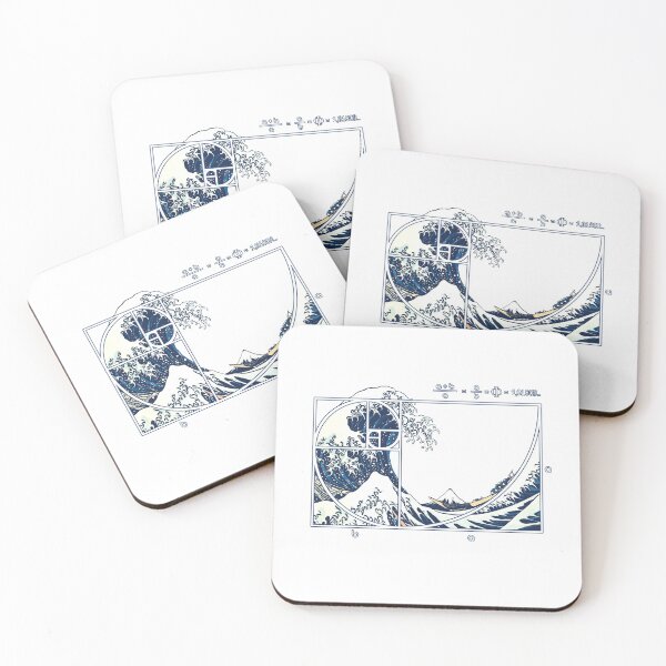 Item preview, The Great Fibonacci Wave designed and sold by maryedenoa.