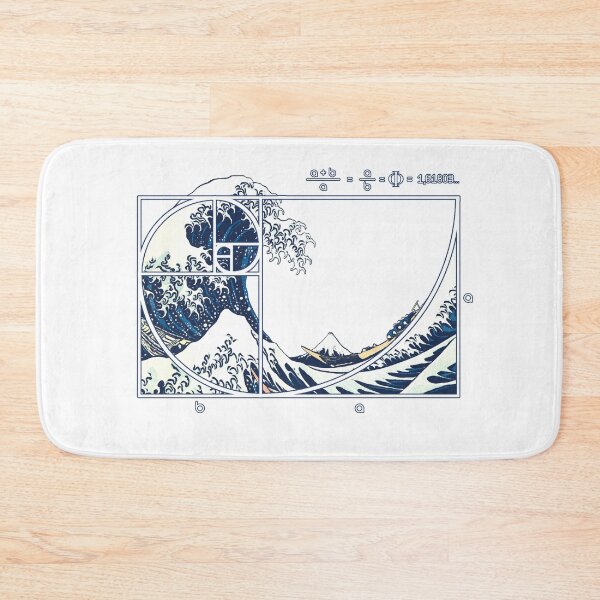 Item preview, The Great Fibonacci Wave designed and sold by maryedenoa.