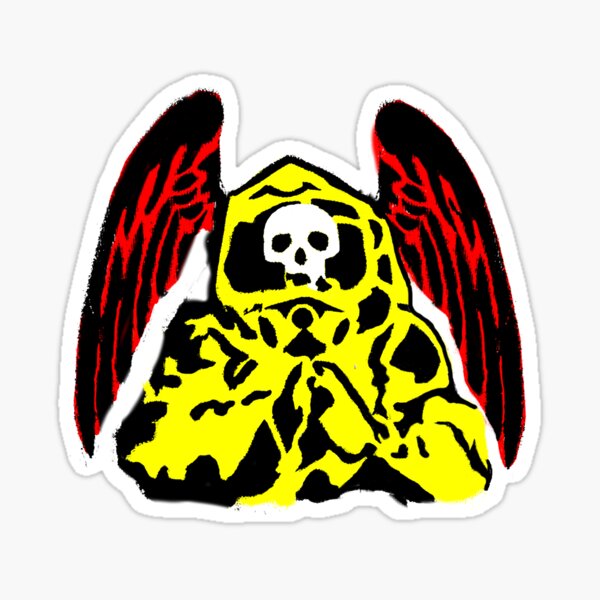 Artikel-Vorschau von Street Art - Hazmat Engel des Todes, designt und verkauft von ScapegoatPrints.