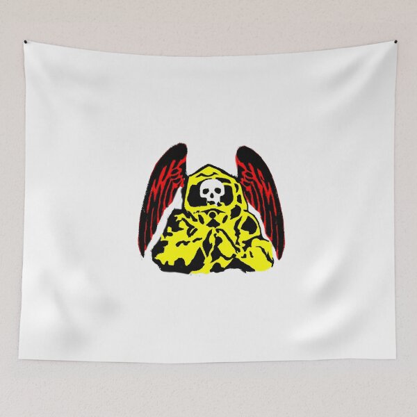 Item preview, Street Art - Hazmat angel of death designed and sold by ScapegoatPrints.