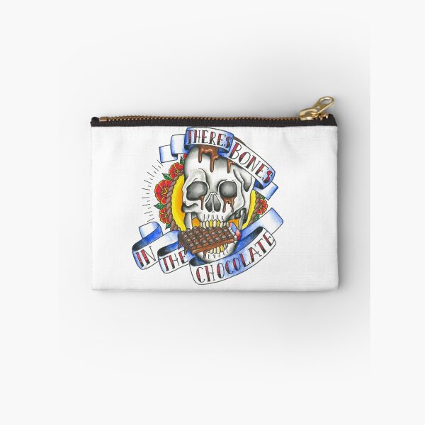 Item preview, Theres Bones in the chocolate. last podcast tattoo design designed and sold by FinnIreland.
