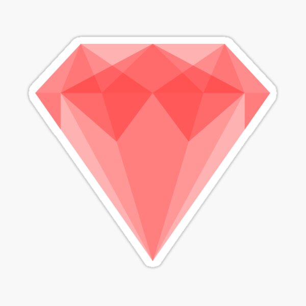 Item preview, Ruby Gemstone Illustration designed and sold by JHMimaging.