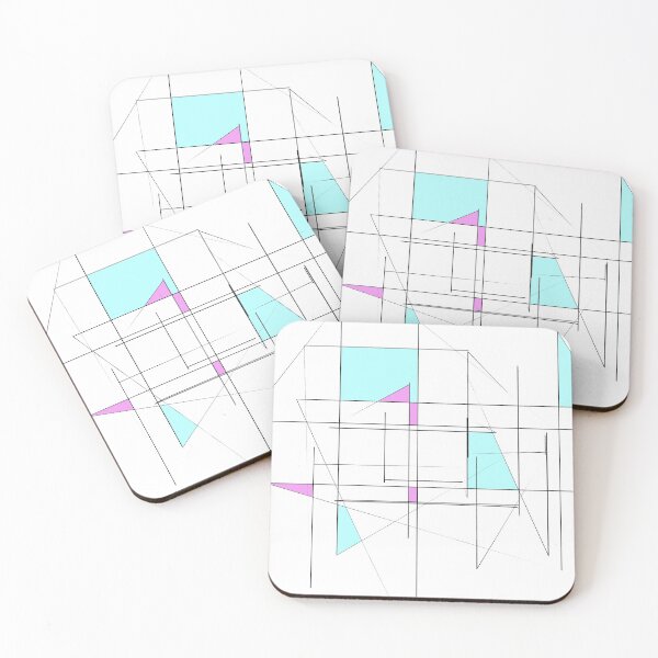 Item preview, abstract 90s inspired pastels designed and sold by tayatay24.