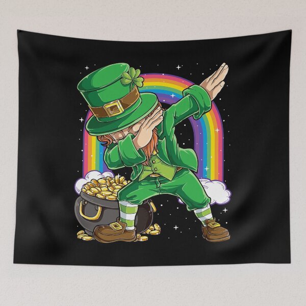 Item preview, Dabbing Leprechaun St Patricks Day Rainbow T Shirt For Boys Girls Kids Men Women designed and sold by LiqueGifts.