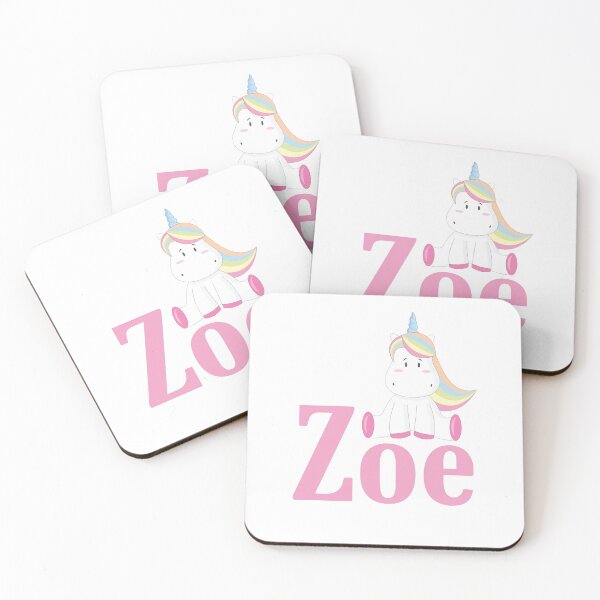 Item preview, Zoe Unicorn Zoey Name designed and sold by ProjectX23.
