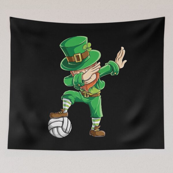 Item preview, Dabbing VolleyBall St Patricks Day T Shirt For Boys Girls Kids Men Women designed and sold by LiqueGifts.