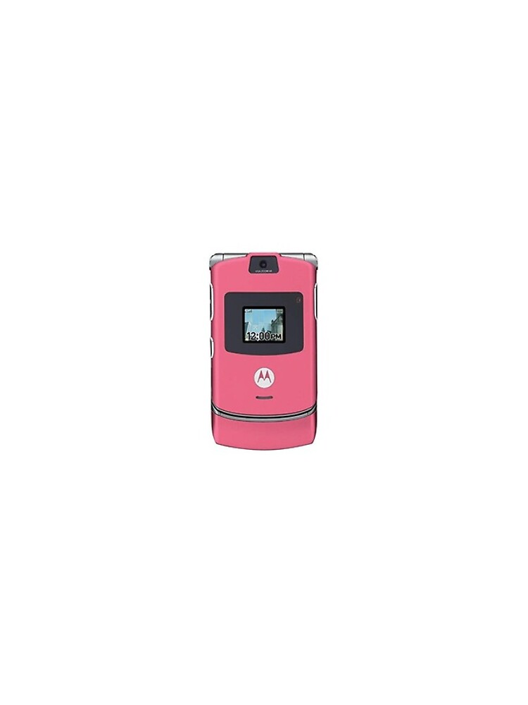 bedazzled pink motorola razr