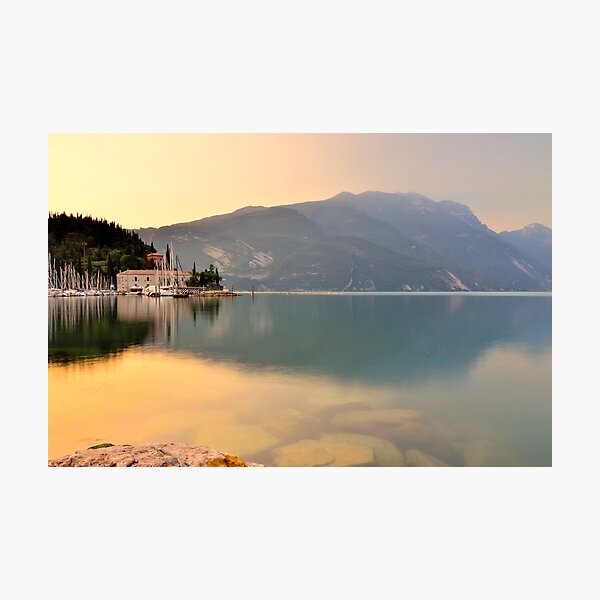 Un'altra mattina a Riva del Garda Photographic Print