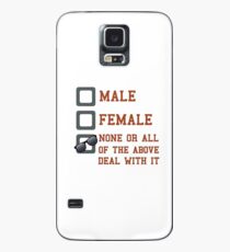 Funda/vinilo para Samsung Galaxy Funny Gender Neutral
