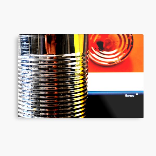 Can Hopy color Metal Print