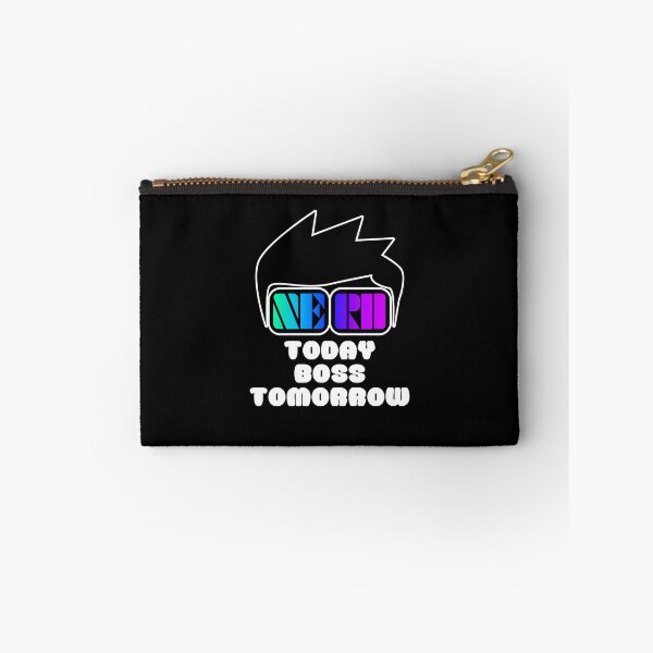 Item preview, Nerd today, boss tomorrow  designed and sold by NerdySherds.