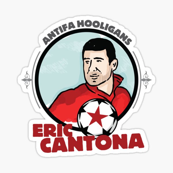Eric Cantona - ANTIFA Sticker