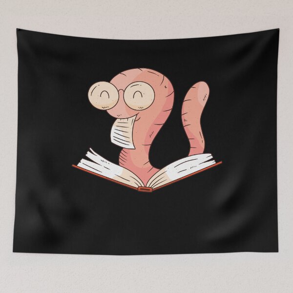 Item preview, Bookworm reading book designed and sold by AaaleXX.
