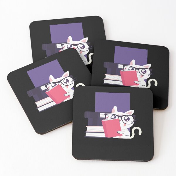 Item preview, Cat reading book designed and sold by AaaleXX.
