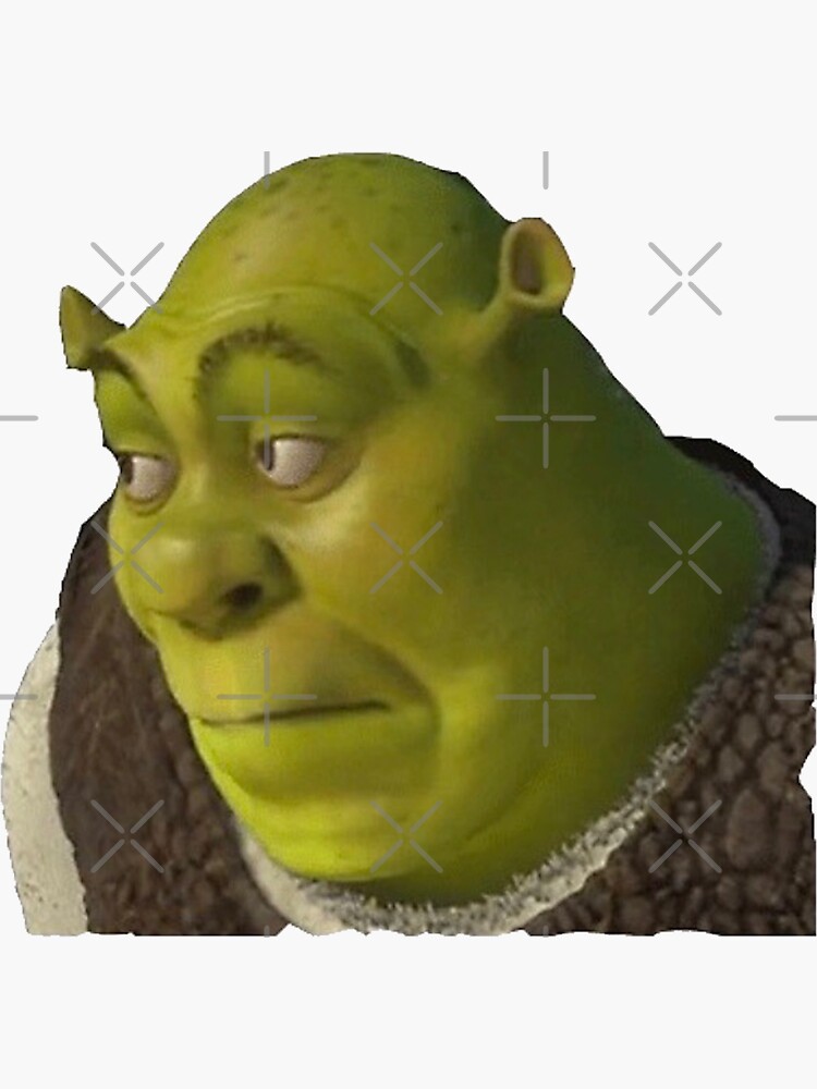 shrek meme | Sticker