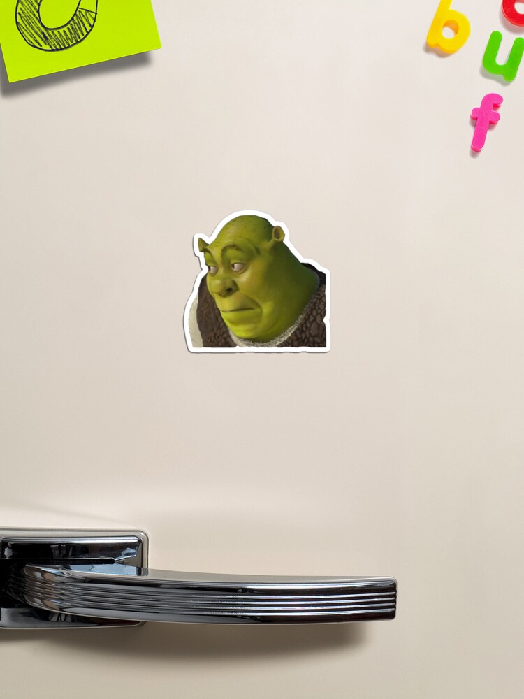 shrek meme Sticker for Sale by james-heath  Pegatinas, Pegatinas para  imprimir gratis, Pegatinas bonitas