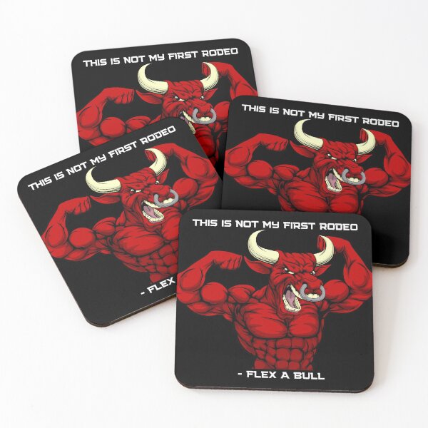 Item preview, Flex A Bull - This Is Not My First Rodeo  designed and sold by HeavyLiftGift.