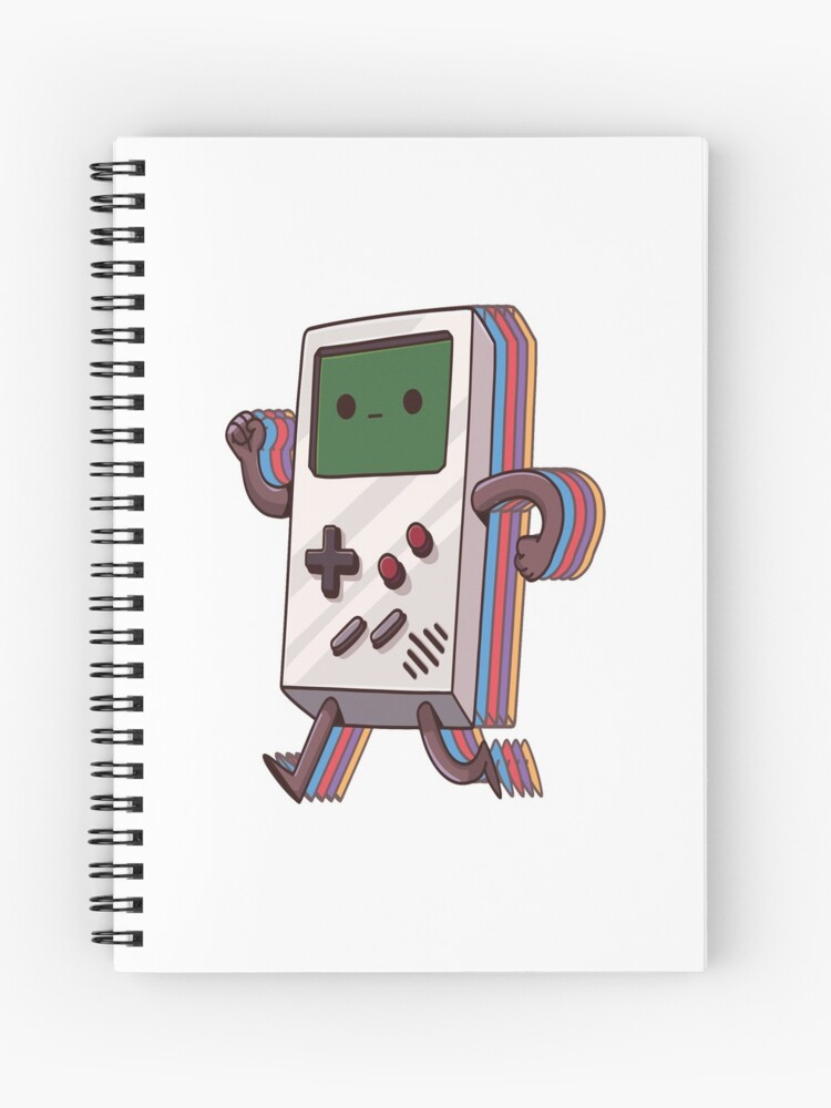 Cuaderno de espiral «Consolas de juegos portátiles de dispositivos de juegos  antiguos» de WordsGamersUse | Redbubble