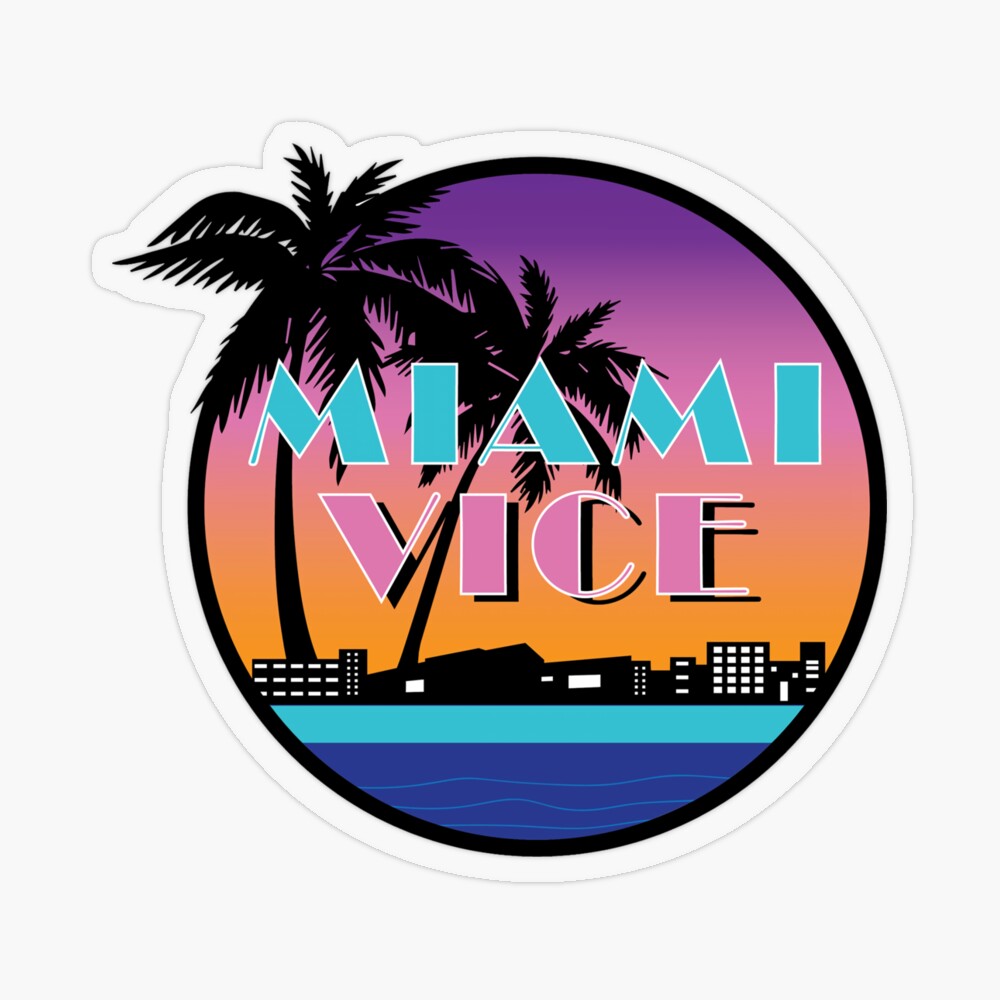 Miami Vice  Poster for Sale by jeannudson