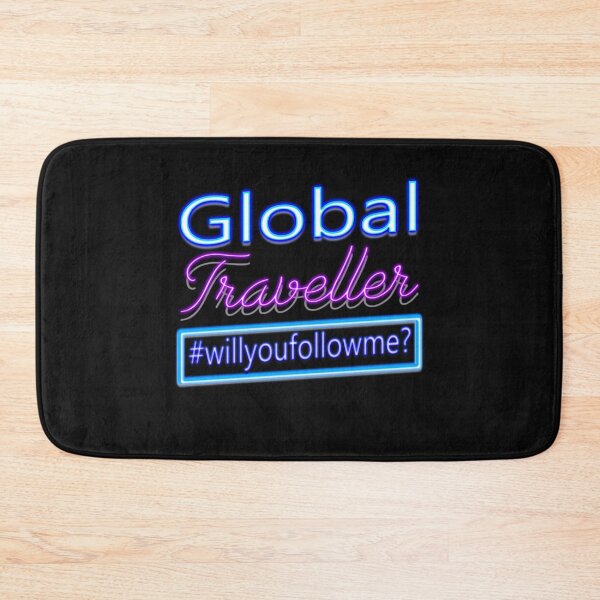 Item preview, Global Traveler NEON design designed and sold by FouDeeziner.