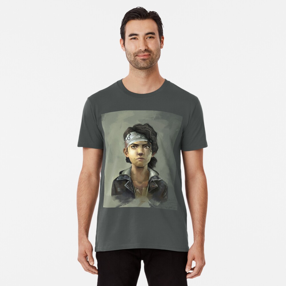 walking dead clementine shirt