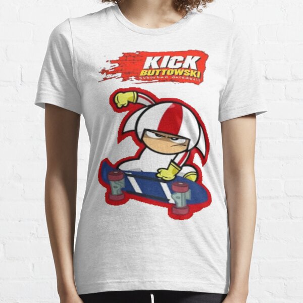 Kick Buttowski Skateboard Suburban Daredevil 80s T Shirt