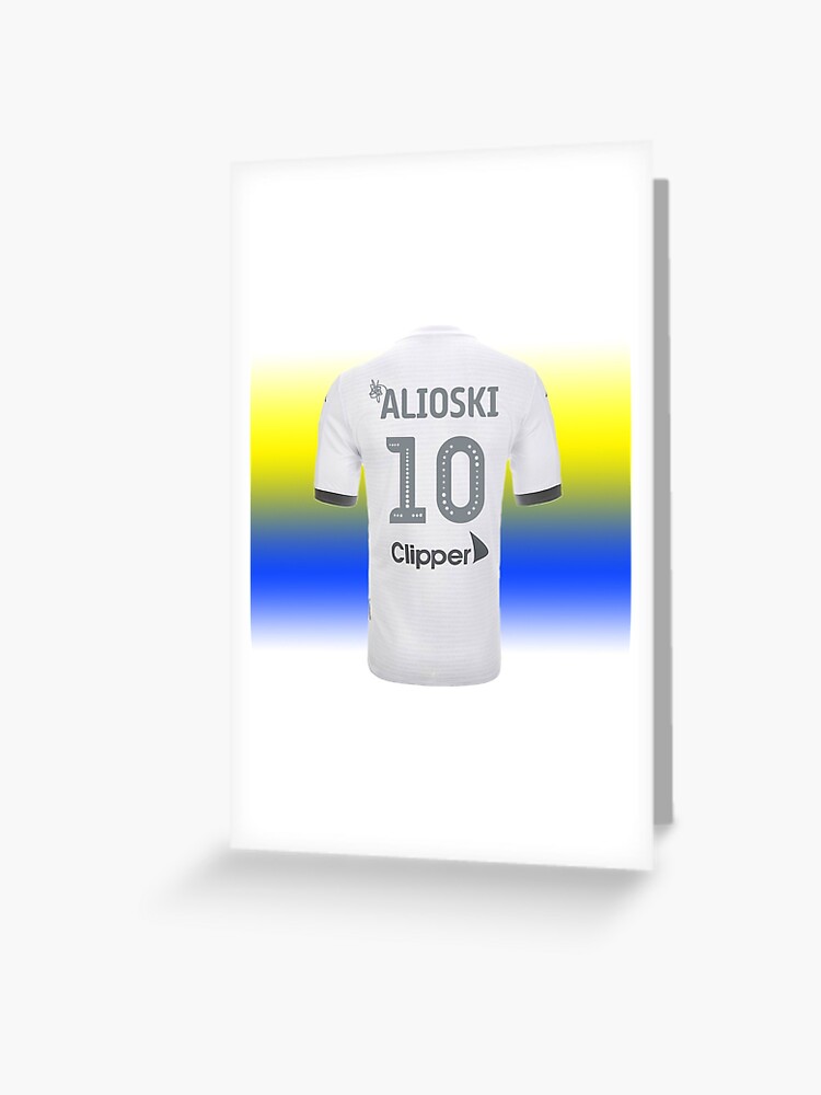 Leeds United F.C SHIRT Personalised Greetings Card