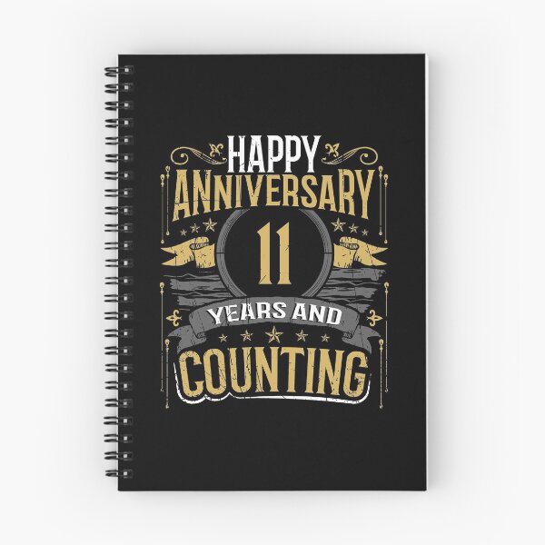 Item preview, Happy 11th Anniversary 11 Years and Counting Gift designed and sold by LarkDesigns.